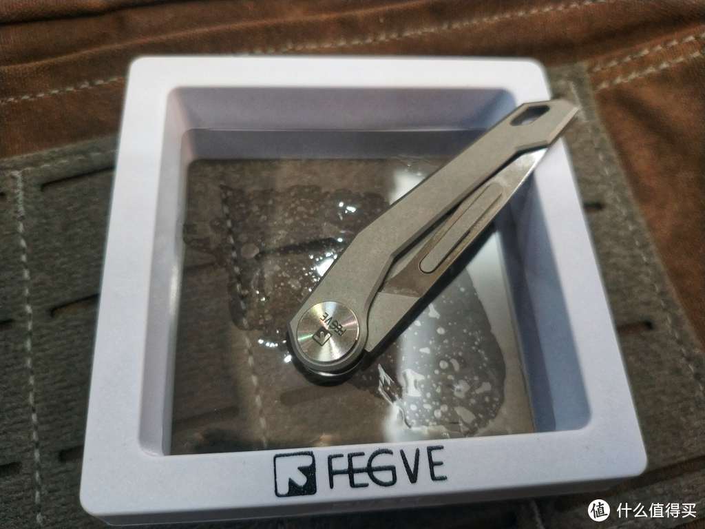 EDC必备--斐戈fegve盘古钛合金迷你美工刀体验