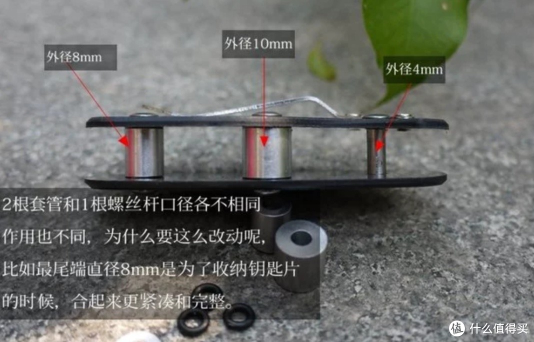 把钥匙收纳起来轻量碳纤维 铝合金钥匙夹 带背夹 可装6片钥匙胚 EDC