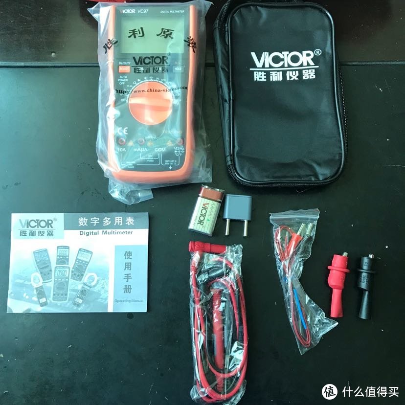 胜利仪器VC97数字多用表开箱+今日空开故障小排查