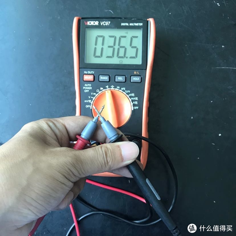 胜利仪器VC97数字多用表开箱+今日空开故障小排查