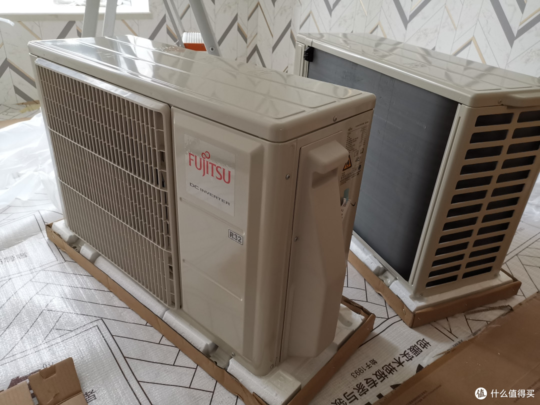 大金一级悬角空调fkxw172tc-w与富士通旗舰挂机asqg12kzca双晒单