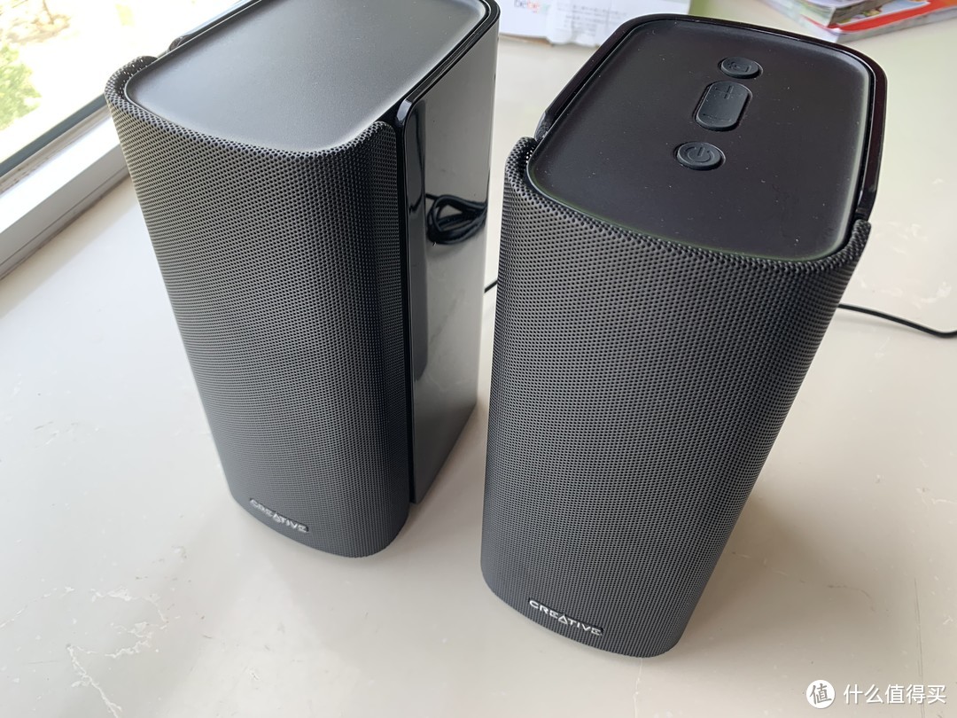 创新科技 creative t100 桌面音箱开箱测评_迷你组合音响_什么值得买