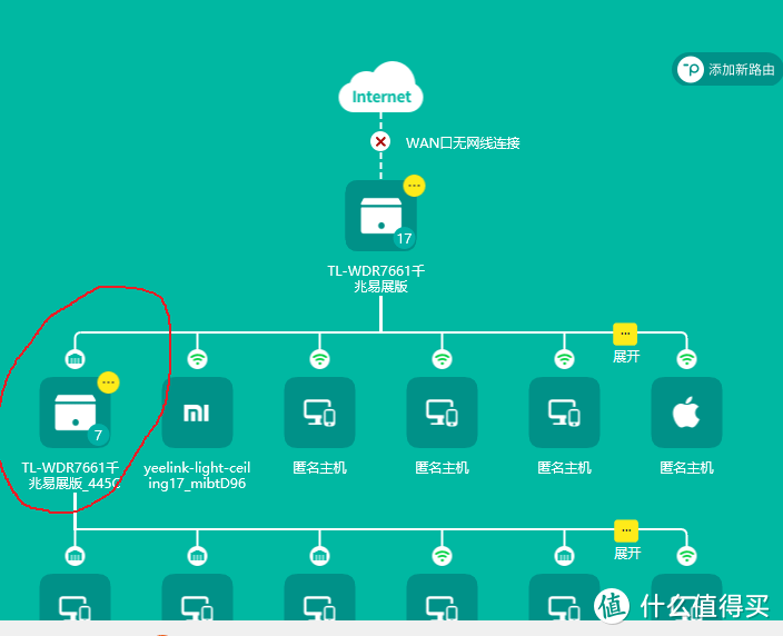 TP-LINK WDR7661 AP模式有线易展MESH