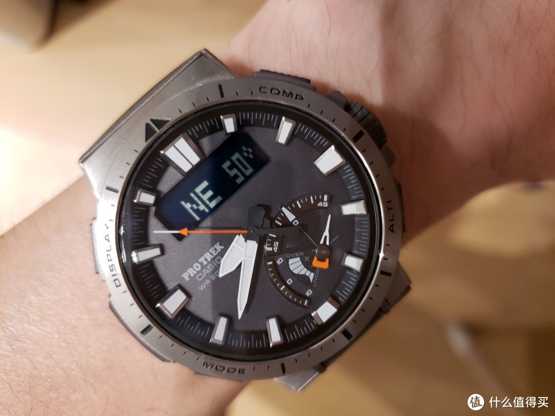 我最喜欢的手表 - 卡西欧登山表 Casio PRW-70YT-7PR 论坛首晒