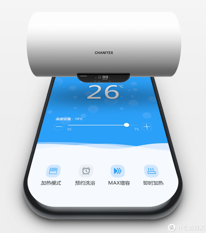 还在头疼哪款热水器值得买？____即用即热，全家接力洗____佳尼特省电变频电热水器B1