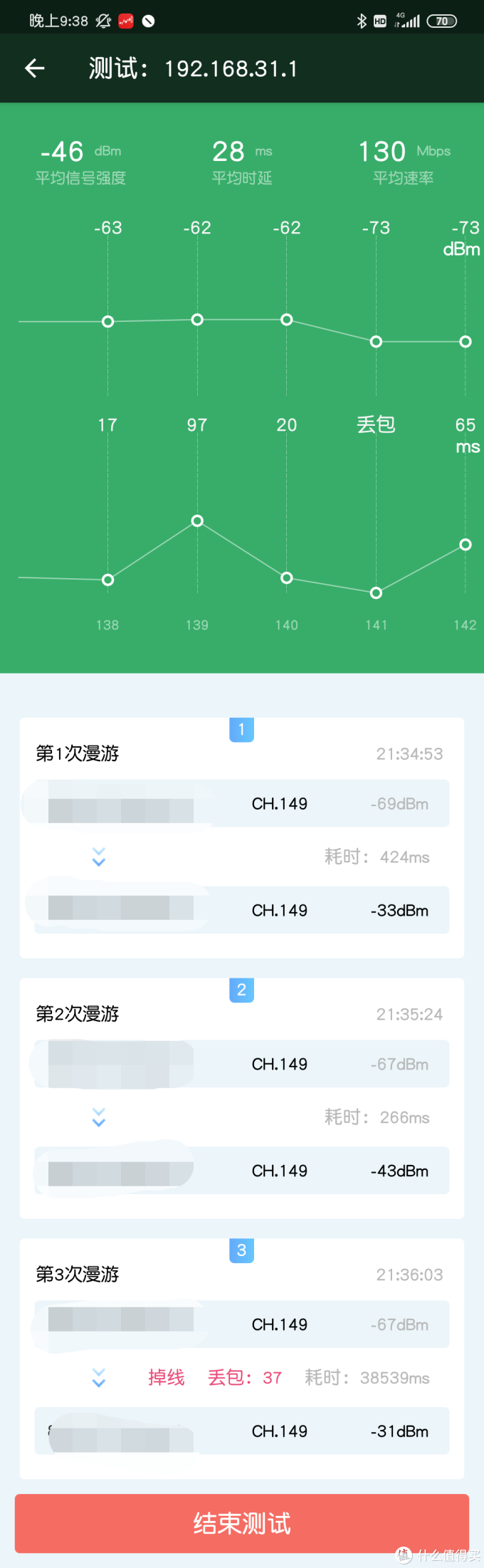 小米AX1800 mesh固件升级 漫游简单测试