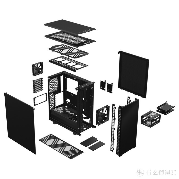 主打静音的紧凑工作站：分形工艺 发布 Define 7 Compact机箱 内扩展一流