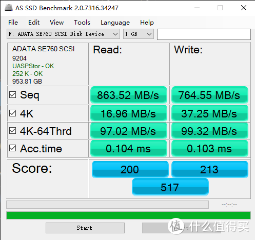 威刚ADATA SE760 1TB移动SSD评测以及618移动SSD推荐