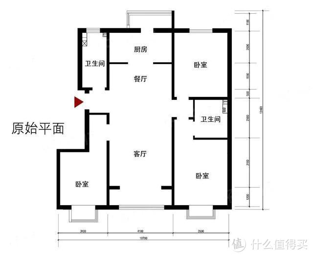 这个75万打造的100㎡小三居，三代同住完全不显拥挤......