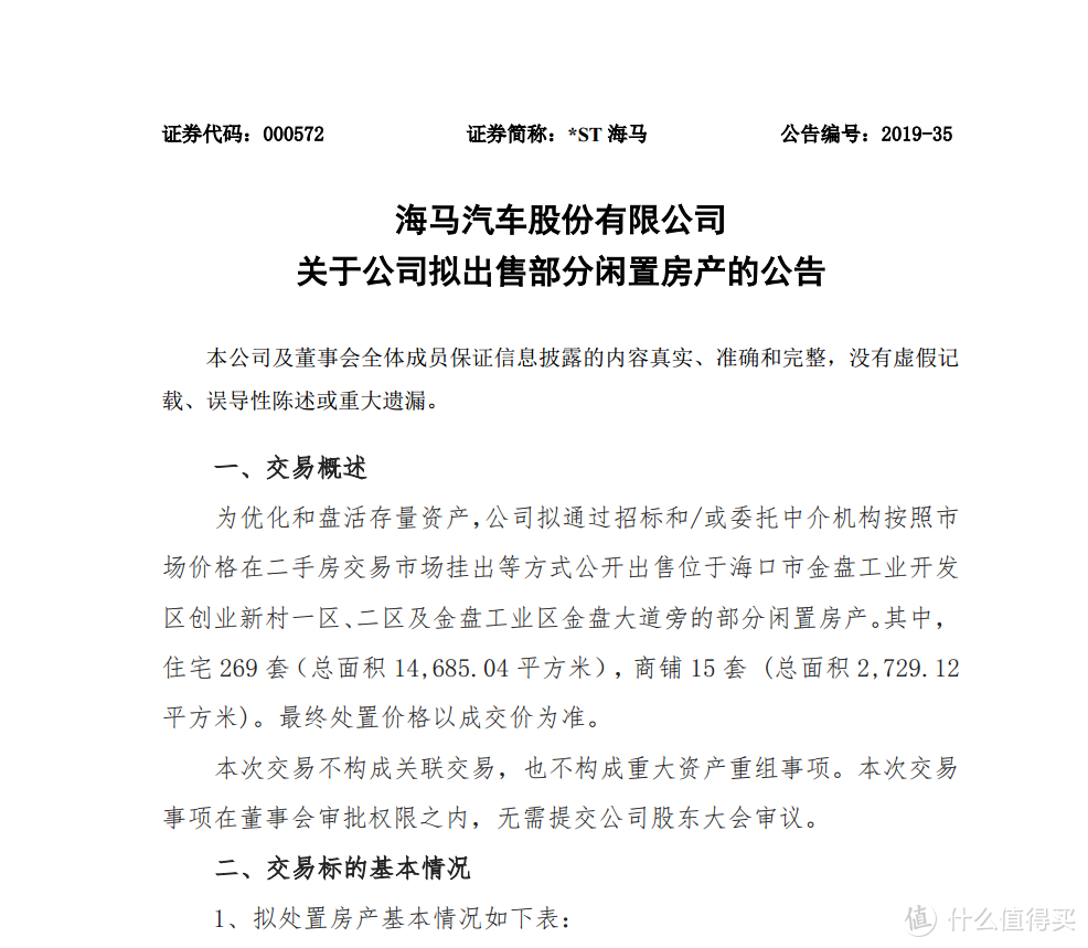 海马汽车再卖145套房自救 这次能撑多久？