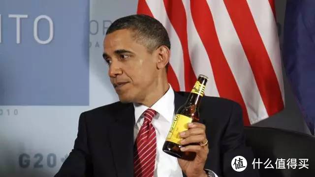 美国总统奥巴马在G20峰会上将一瓶鹅岛Goose Island 312 送给英国首相卡梅伦