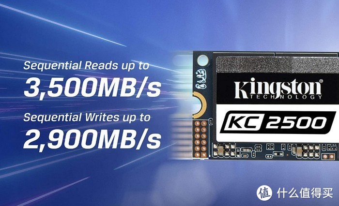 NVMe 1.3协议高速读写：金士顿KC2500 M.2 SSD固态硬盘上架开售，96层TLC闪存5年质保