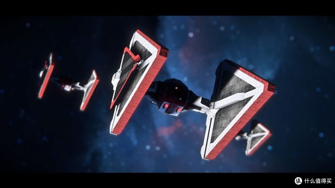 黑红小匕首乐高星球大战75272西斯tie战机