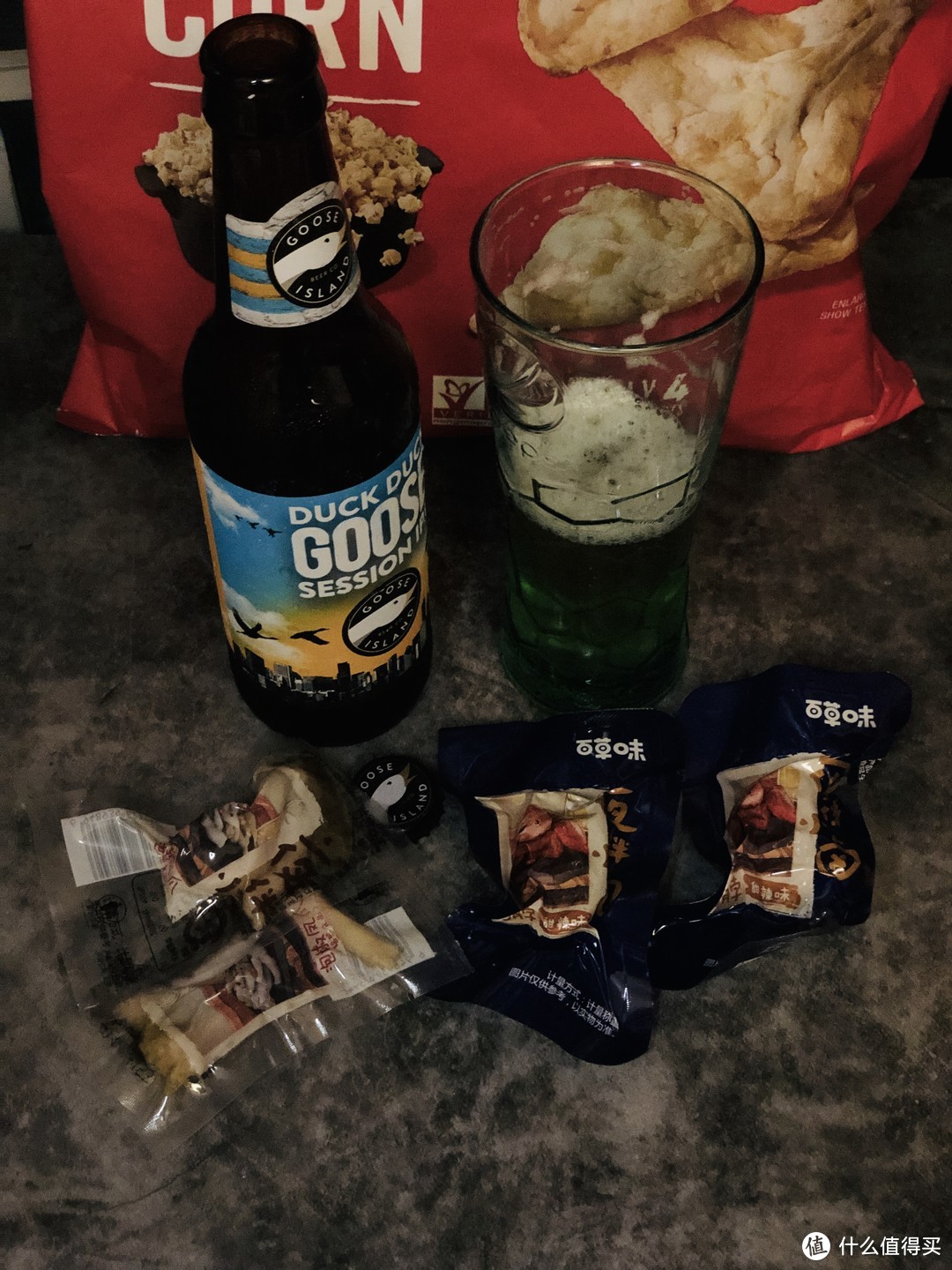 这里的啤酒与小食最搭配--Goose Island鹅岛 + Boxing Cat 拳击猫精酿啤酒