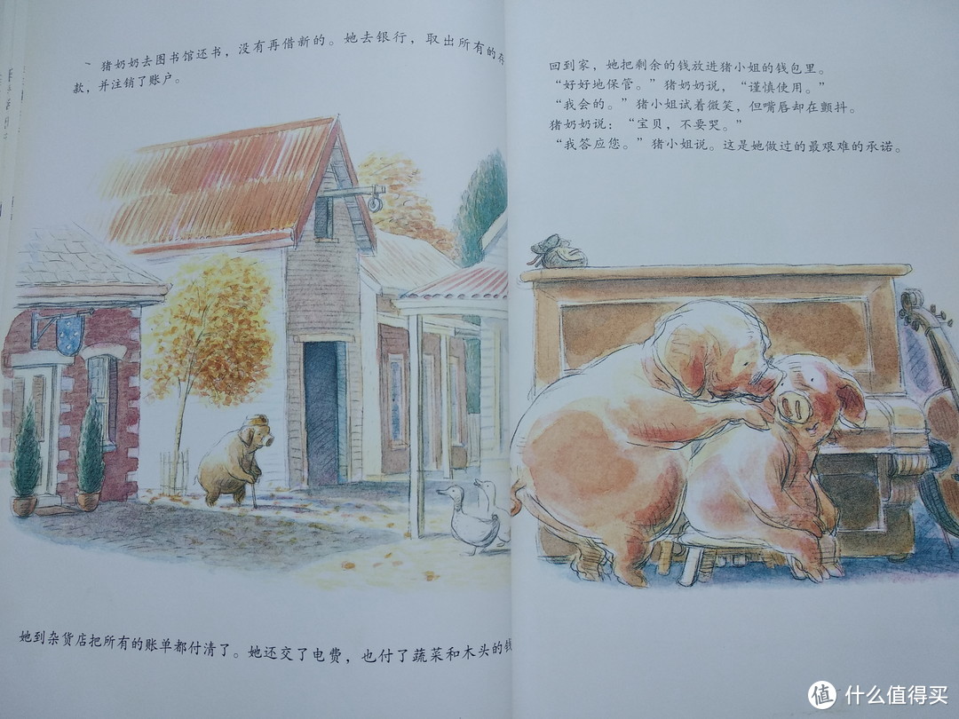 一本属于小学的小朋友的生命教育绘本-《和猪奶奶说再见》