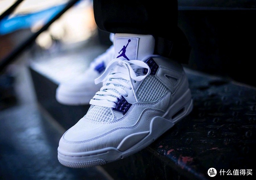 纯粹之美，Air Jordan 4 白紫 "Purple Metall