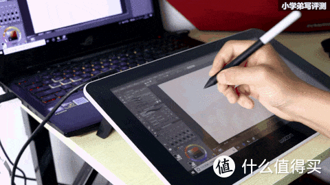 我用Wacom One手绘屏设计一套NBA海报，效果真的要比鼠标操作好爆了！