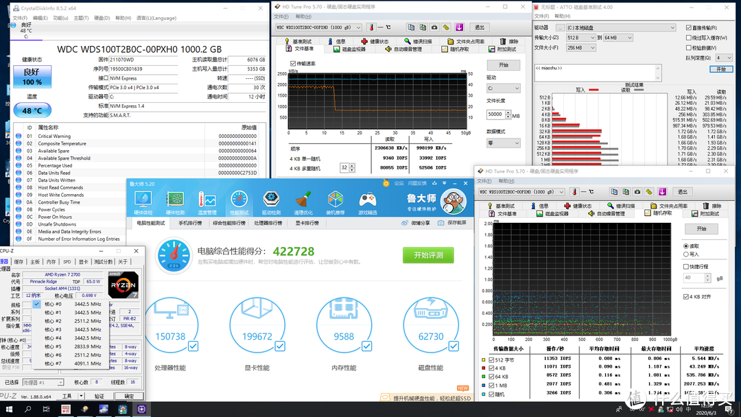 WD Blue SN550 1t NVMe SSD性能和兼容性到底如何？可能是全网最详细的测试！