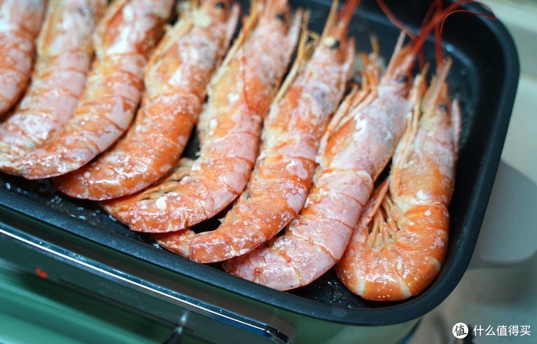 大快朵颐的快乐，味库海鲜超大阿根廷红虾。