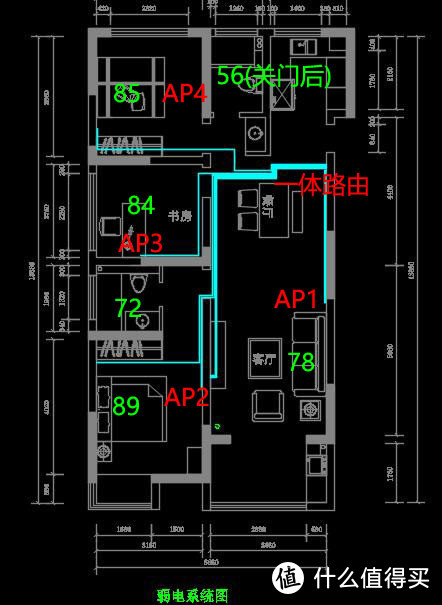 新装修：水星面板AP全屋WIFI体验