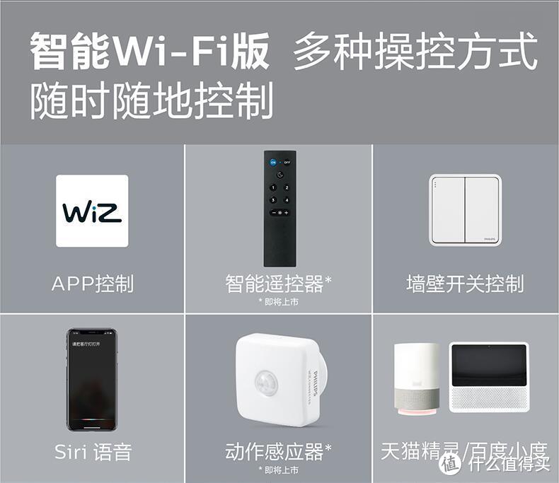 wifi智能系列特点就是支持多种操控方式