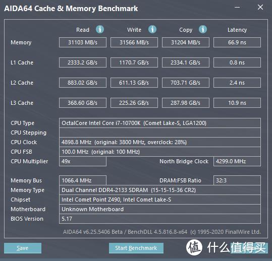 七彩虹Z490 Vulcan X主板体验+i7-10700K超频测试