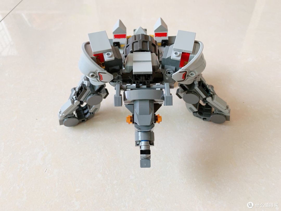 乐高75973拼搭指北:守望先锋莱因哈特,化身威猛铁甲犀牛