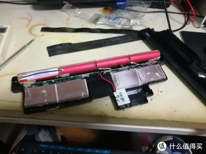  报废笔记本电池拆机取电芯