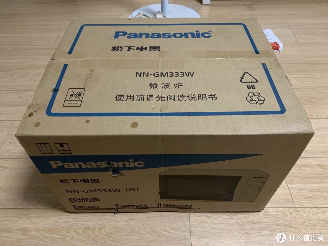 图书馆猿のPanasonic 松下 NN-GM333W 微波炉 简单晒