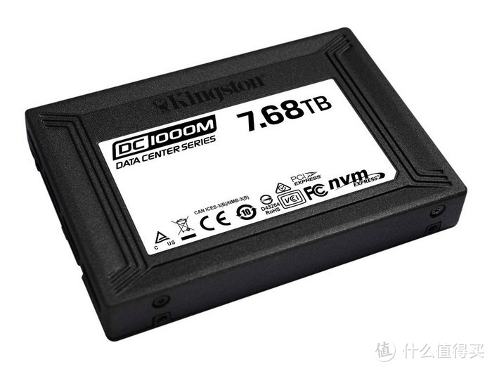 金士顿发布DC1000M U.2 SSD：容量高达7.68TB，承诺1DWPD/5年耐用性