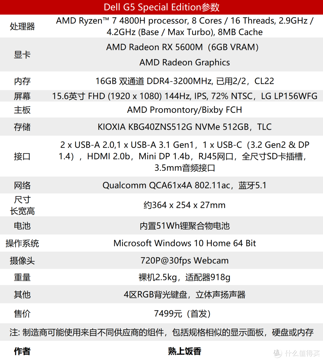 重新出发的3A平台游戏本：戴尔G5 SE笔记本评测