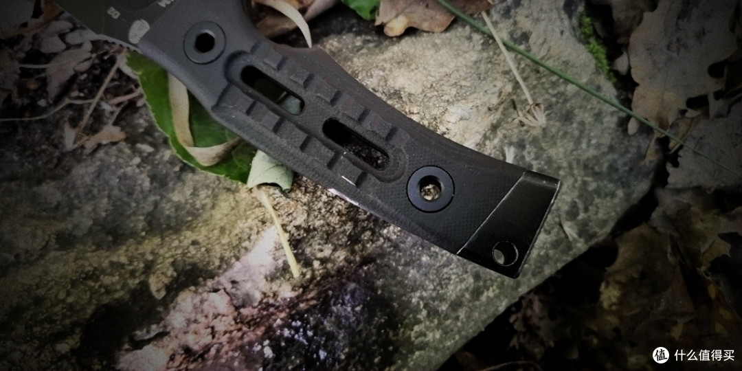 户外带把洛克X  荒野求生不再怕——汉道洛克X生存直刀初体验