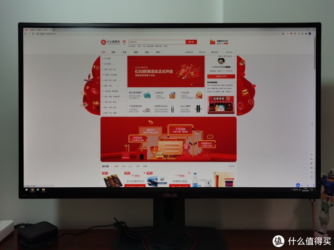 第一台显示器,华硕TUF Gaming VG27AQ 27寸2K显示器开箱