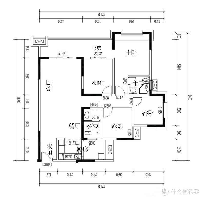 他家120㎡，入户被玄关迷住，全屋太有格调了，喜欢！