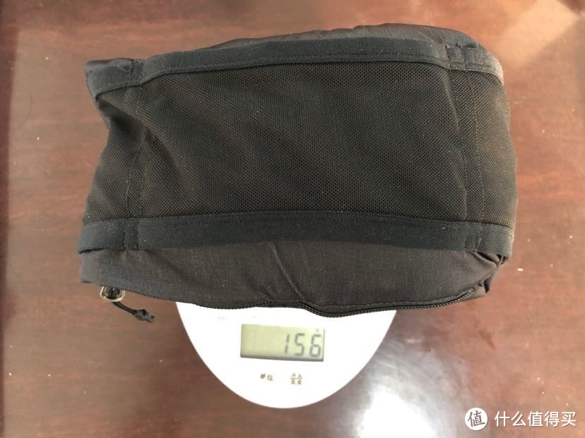 收纳之后的效果，l码重156g