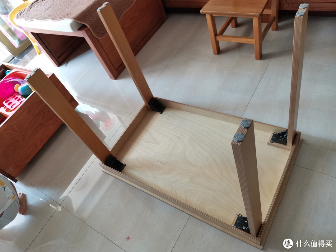 DIY，一张献给自己的折叠木桌---撑起家庭的成年人共勉