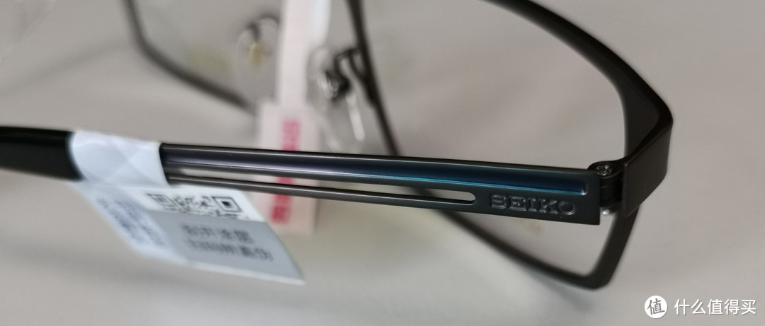 312元的镜架值不值——SEIKO精工男款全框钛材质商务眼镜架HC1009伪开箱