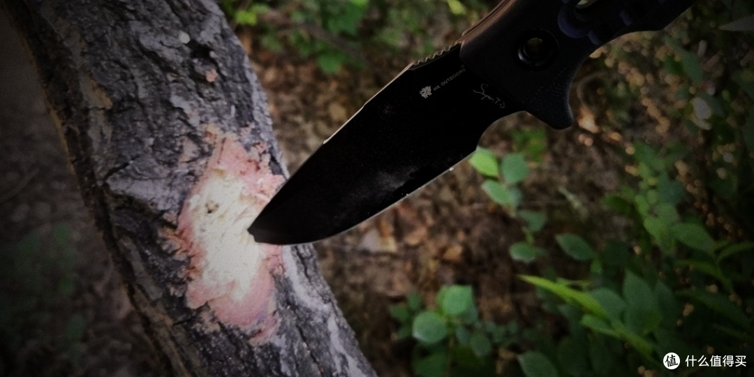 户外带把洛克X  荒野求生不再怕——汉道洛克X生存直刀初体验