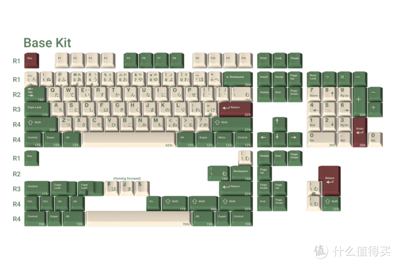 这套键帽顶三把ikbc？—GMK Camping R2二色键帽开箱体验