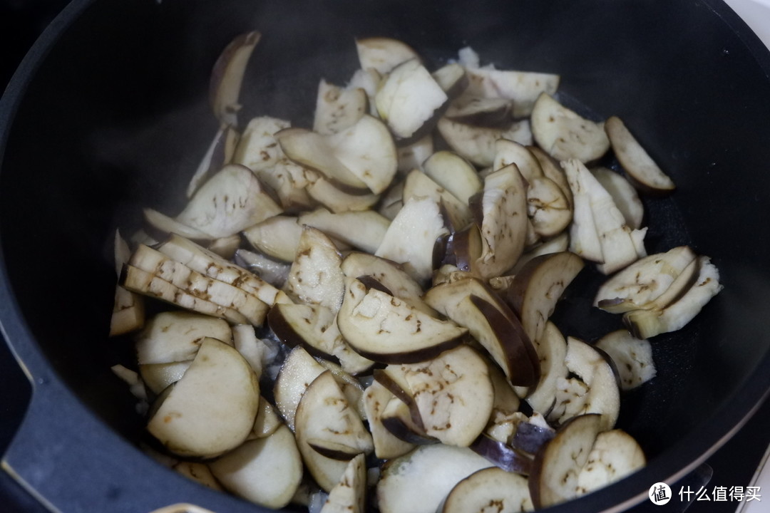 巨快手！蒜香茄子拌饭~免油炸软糯浓郁