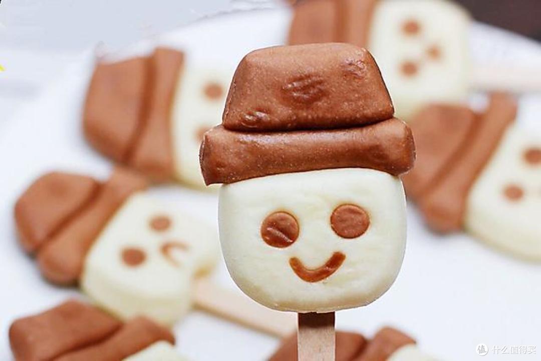 纪念童年时代对娃娃头冰淇淋学好的记忆 自制娃娃头雪糕创意馒头 食品生鲜 什么值得买
