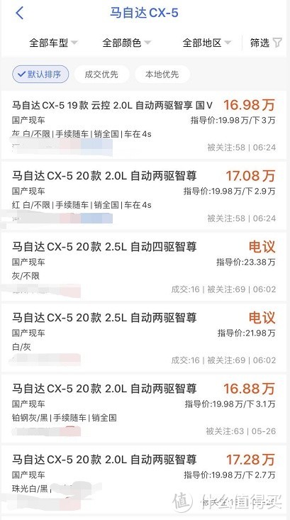 马自达CX5：优惠破3万，前后排隔音被区别对待