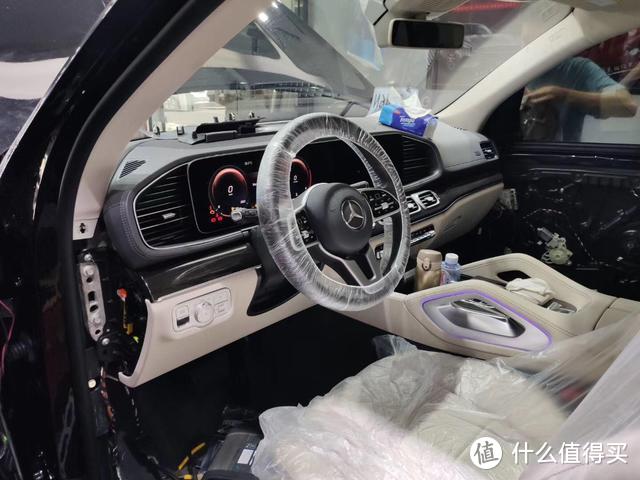 20款GLE350提车先做几件事，新车贴膜、加装ACC自适应巡航、香氛系统、360全景影像等