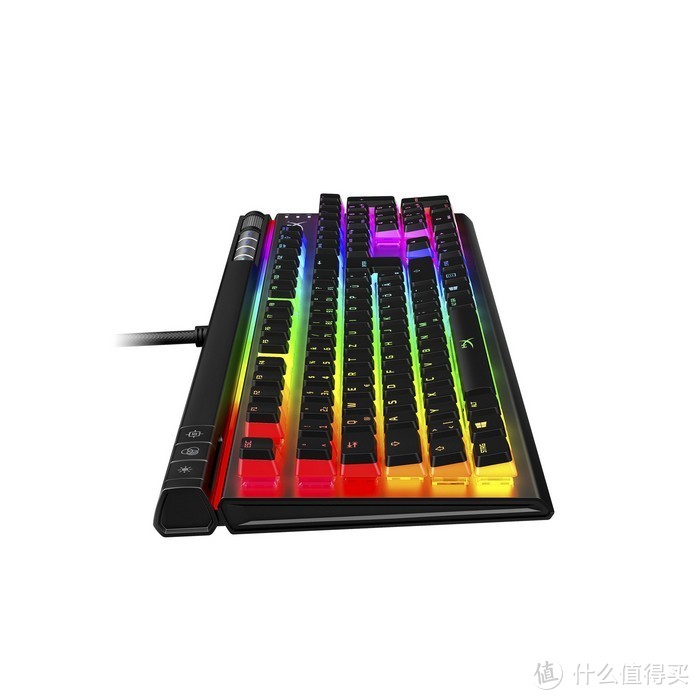 布丁键帽、自研红轴、砍掉掌托：金士顿推出HyperX Alloy Elite 2阿洛伊精英2游戏机械键盘