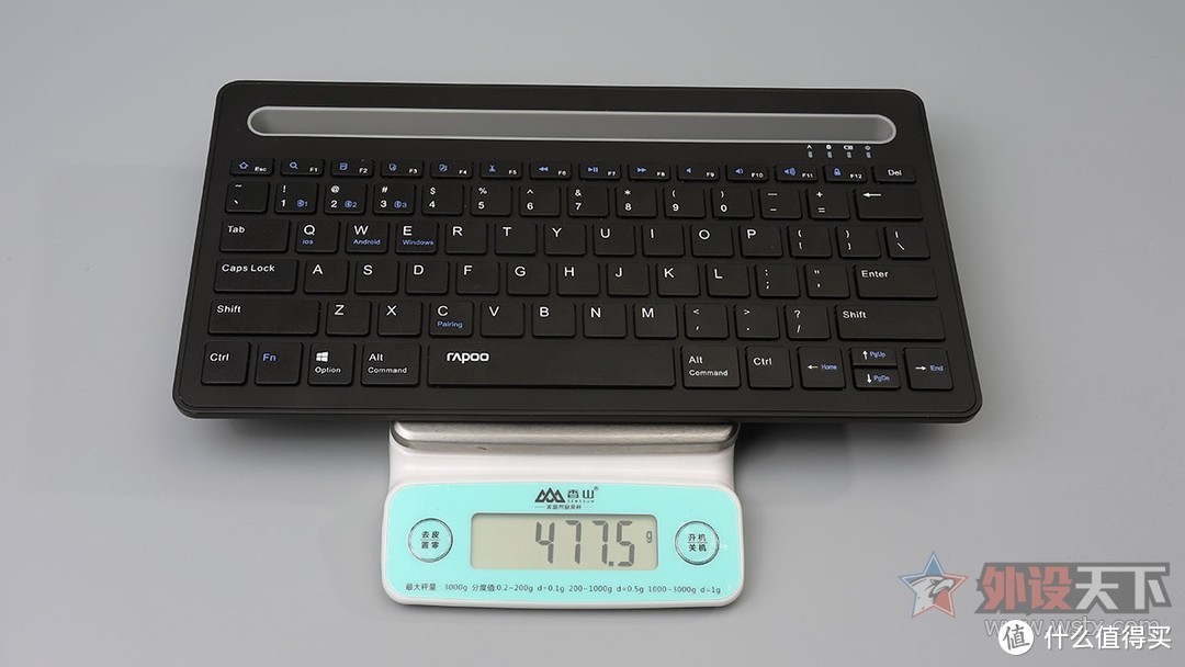 多平台连接：雷柏XK100蓝牙键盘评测