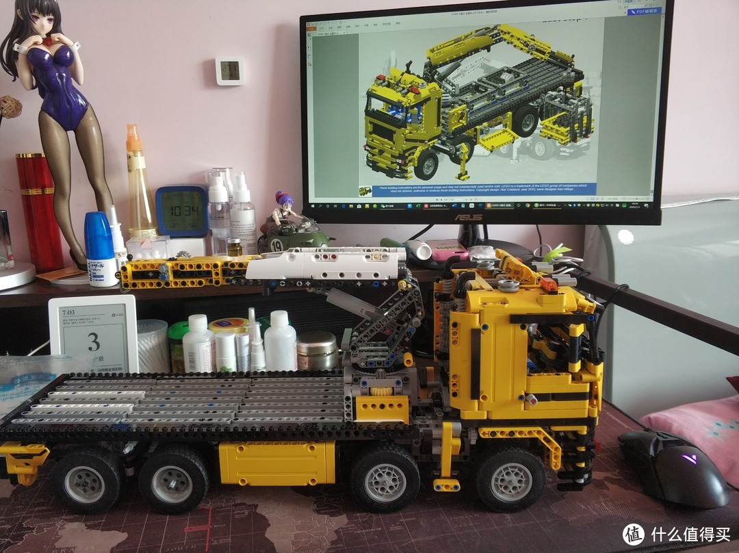 复刻42009套内G模式MOC-5709Crane Truck