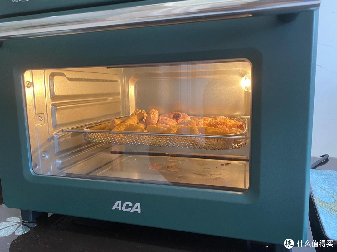 炸鸡披萨快乐水，宅家美食吃到爽—ACA北美电器空气炸电烤箱使用体验