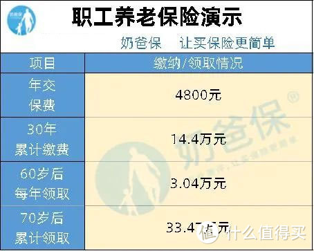 （职工养老保险演示）