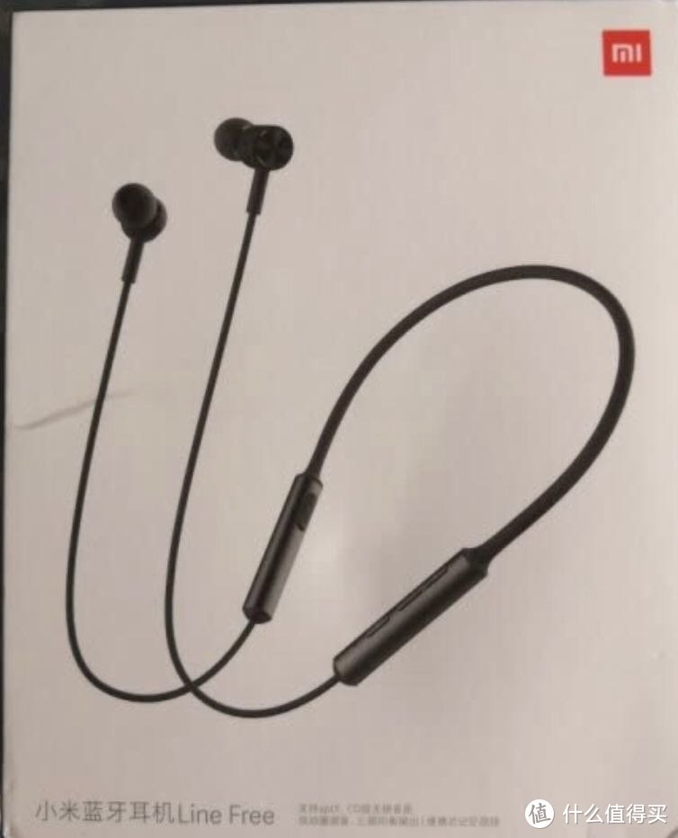 ￼￼小米 蓝牙耳机Line Free黑色 项圈耳机 双动圈 蓝牙5.0