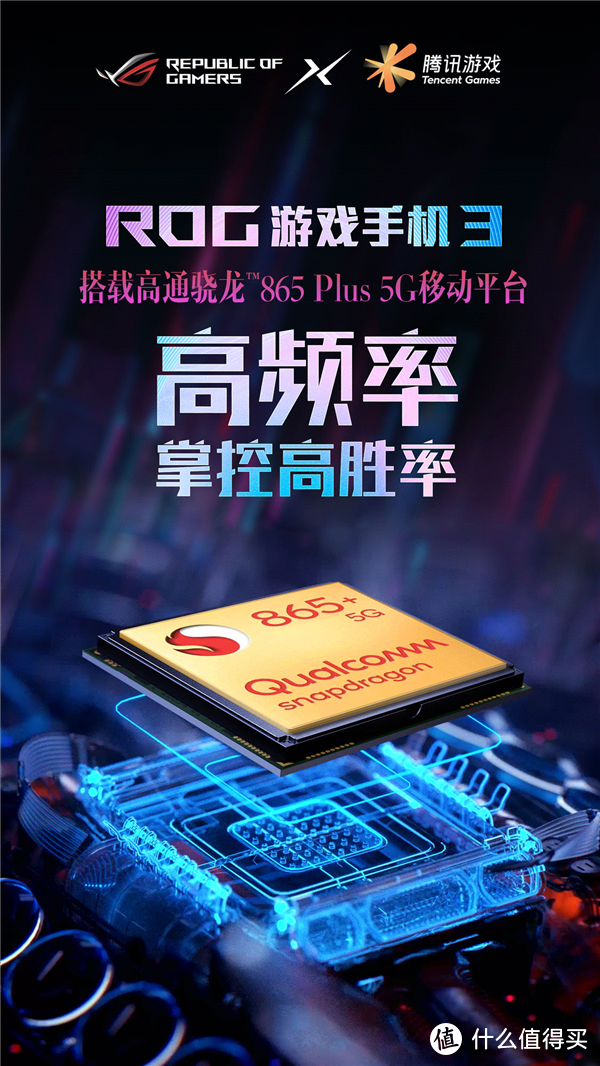 全球第二款骁龙865+：ROG游戏手机3定于7月23日晚19点发布